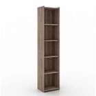 Estante Para Livros 4 Prateleiras 40cmx182cm Esm206 Retrô