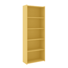 Estante Para Livros 4 Prateleiras 70cmx182cm Esm201 Retrô