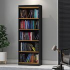 Estante Para Livros 4 Prateleiras Encanto Preto Acetinado