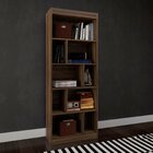 Estante Para Livros 4 Prateleiras Lv300 Castanho