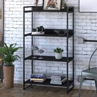 Estante Para Livros 4 Prateleiras Ônix 8392 - Compace