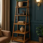 Estante Para Livros 4 Prateleiras Sintra Nature