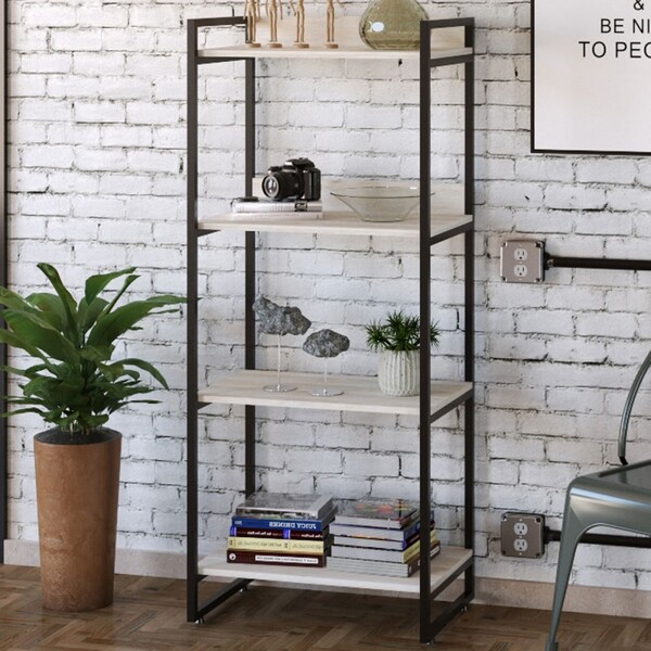 Estante Para Livros 4 Prateleiras Snow 8391 - Compace