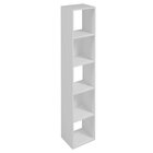 Estante Para Livros 5 Nichos 150cm Branco