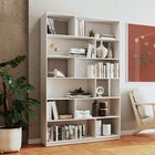 Estante Para Livros 5 Prateleiras 12 Nichos Euforia Yescasa B