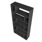 Estante Para Livros 5 Prateleiras 12 Nichos Euforia Yescasa P