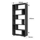 Estante Para Livros 5 Prateleiras 12 Nichos Euforia Yescasa P