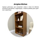 Estante Para Livros 5 Prateleiras 180cmx60cm Multy Cinamomo