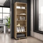 Estante Para Livros 5 Prateleiras 188cmx60,5cm Office Móveis