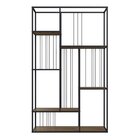 Estante Para Livros 5 Prateleiras 202cmx122cm Málaga Yescasa