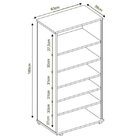 Estante Para Livros 5 Prateleiras Berlim Euro Office Espresso