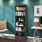 Estante Para Livros 5 Prateleiras Chumbo 1404 - Qmovi