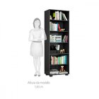 Estante Para Livros 5 Prateleiras Office Móveis Leão