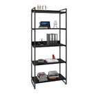 Estante Para Livros 5 Prateleiras Ônix 8394 - Compace
