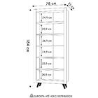 Estante Para Livros 6 Prateleiras Freijó - Qmovi