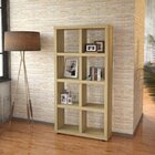 Estante Para Livros 8 Nichos Vivacce Artany Olmo