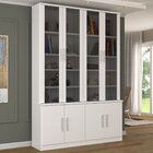 Estante Para Livros 8 Portas Branco