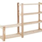 Estante Para Livros 90 X 107 Cm Com 4 Prateleiras Modulare Na