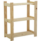 Estante Para Livros 90 X 75 Cm Com 3 Prateleiras Modulare Nat