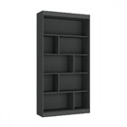 Estante Para Livros 93 Cm Grafite Ho-2907 - Hecol Móveis