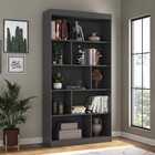 Estante Para Livros 93 Cm Grafite Ho-2907 - Hecol Móveis