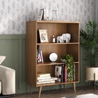 Estante Para Livros Ares Cinamomo - Moville