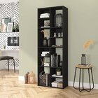 Estante Para Livros Assimétrica Expositor 12 Nichos Side Caem