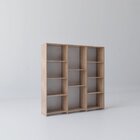 Estante Para Livros Baixa 11 Prateleiras 137,5cmx136cm London