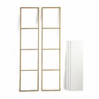 Estante Para Livros Biombo De Aço 3 Prateleiras 180cmx110cm Y