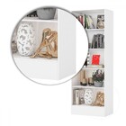 Estante Para Livros Clarice 4 Prateleiras Branco - Carioca Mó