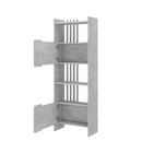 Estante Para Livros Com 2 Portas Arbos Concreto