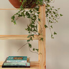 Estante Para Livros Com 6 Prateleiras Modulare Natural Tramon