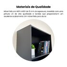 Estante Para Livros Com Sapatas Antiumidade 5 Prateleiras Mul