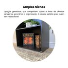 Estante Para Livros Com Sapatas Antiumidade 5 Prateleiras Mul