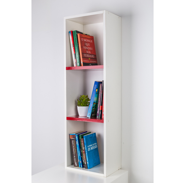 Estante Para Livros Copacabana 80 X 25cm Branca Leroy Merlin