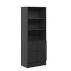 Estante Para Livros Cosenza Preto Fosco