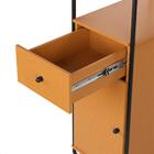 Estante Para Livros Criare 1 Porta 1 Gaveta Preto/nature - Ar