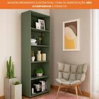 Estante Para Livros E Decoração Com 5 Nichos Multy Artely Men