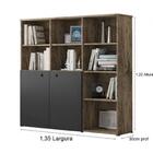 Estante Para Livros E Escritório Monaco Castani Casa Mobilia