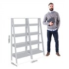 Estante Para Livros Escada 140cmx122cm 4 Prateleiras Tok Yesc