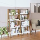 Estante Para Livros Escada 140cmx122cm 4 Prateleiras Tok Yesc