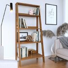 Estante Para Livros Escada 140cmx183cm 4 Prateleiras Tok Yesc