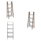 Estante Para Livros Escada 140cmx183cm 4 Prateleiras Tok Yesc