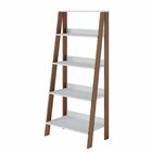 Estante Para Livros Escada 140cmx61cm 4 Prateleiras Tok Yesca