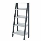 Estante Para Livros Escada 140cmx61cm 4 Prateleiras Tok Yesca