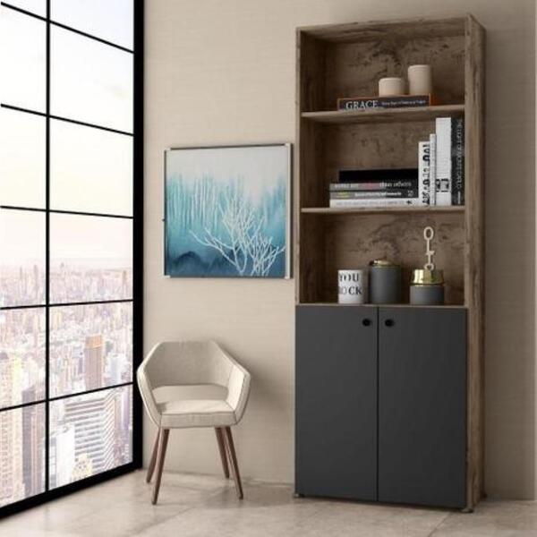 Estante Para Livros Fiji Castani Bela Casa