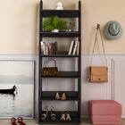 Estante Para Livros Floripa 5 Prateleiras Preto - Artely