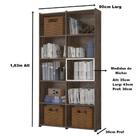 Estante Para Livros Holanda Castani Casa Mobilia