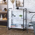 Estante Para Livros Industrial 104cmx80cm 3 Prateleiras Kuadra