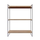 Estante Para Livros Industrial 104cmx80cm 3 Prateleiras Kuadra